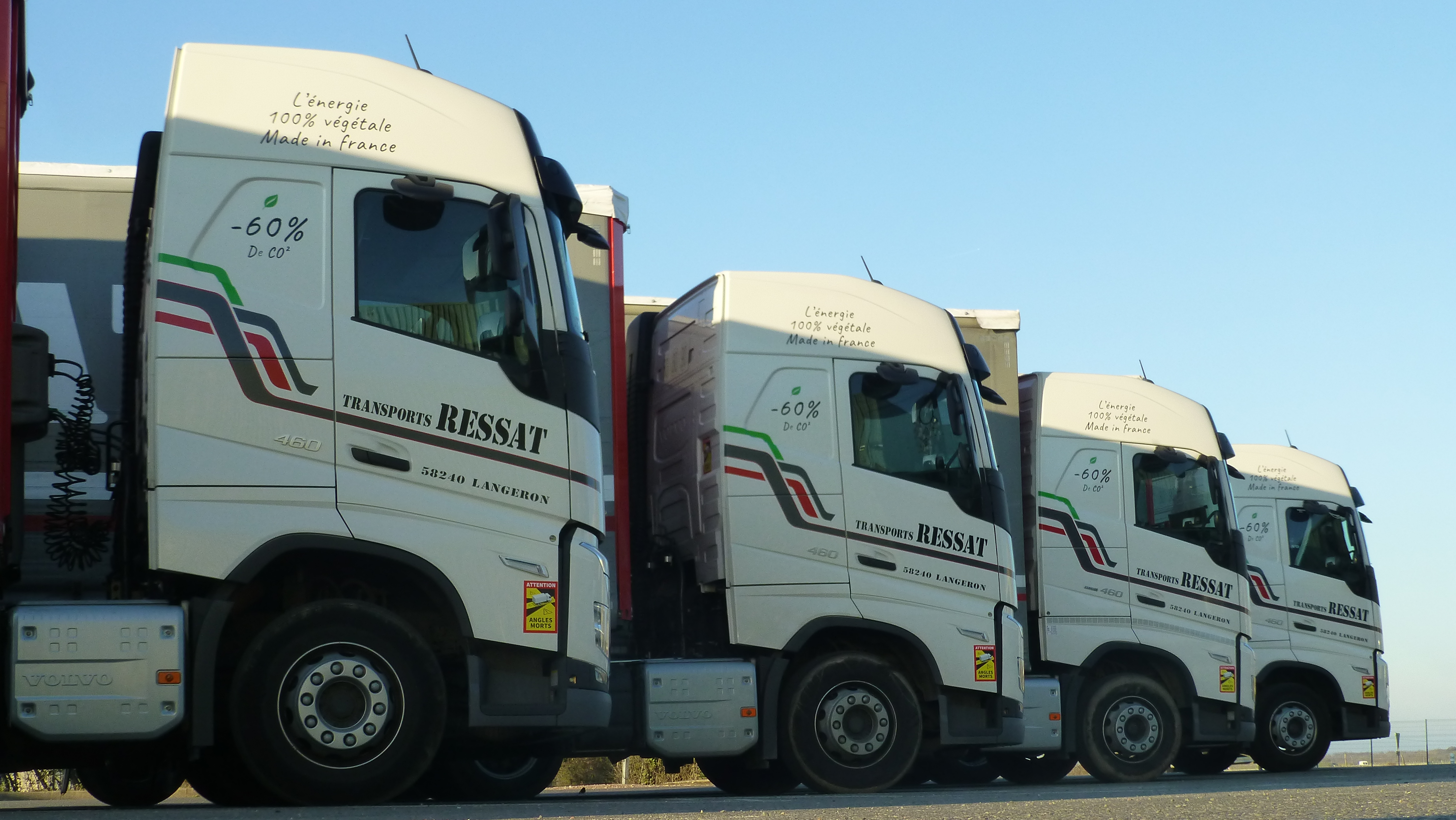 Tracteur et semi remorque Transports Ressat